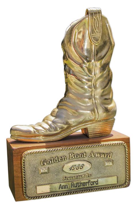 golden boot trophy replica|golden cowboy boot trophy.